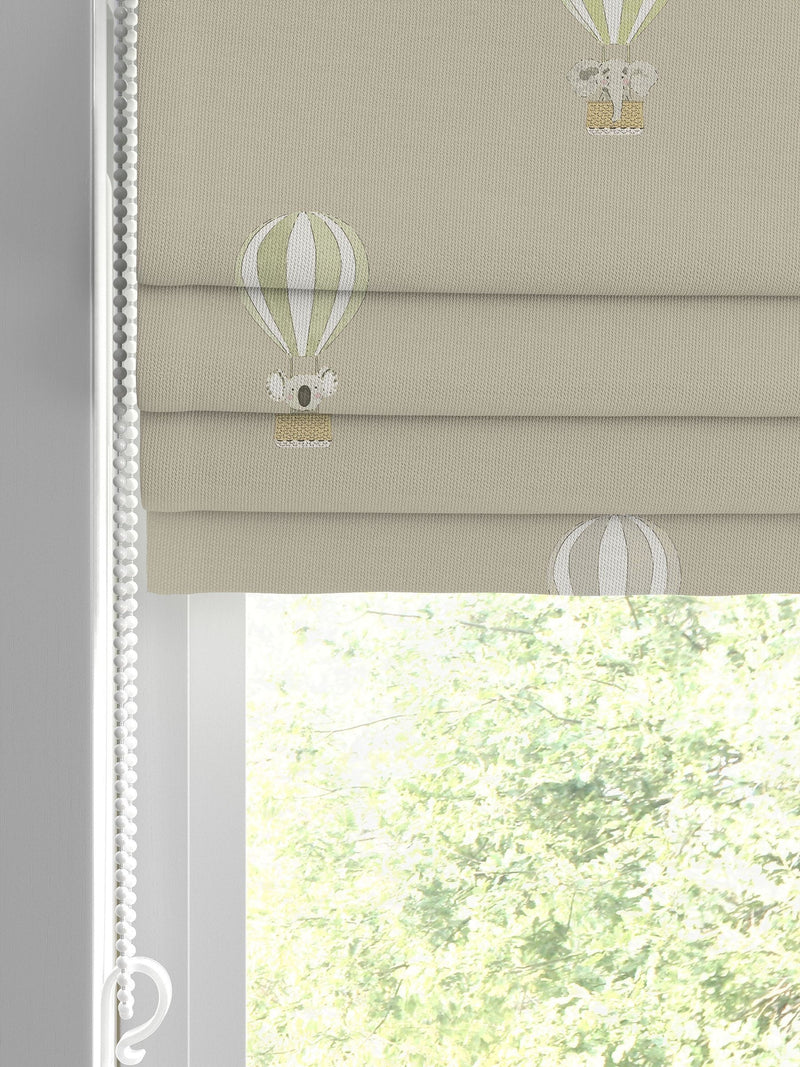 Sophie Allport roman blind with kids bears and balloons design, imported from the UK