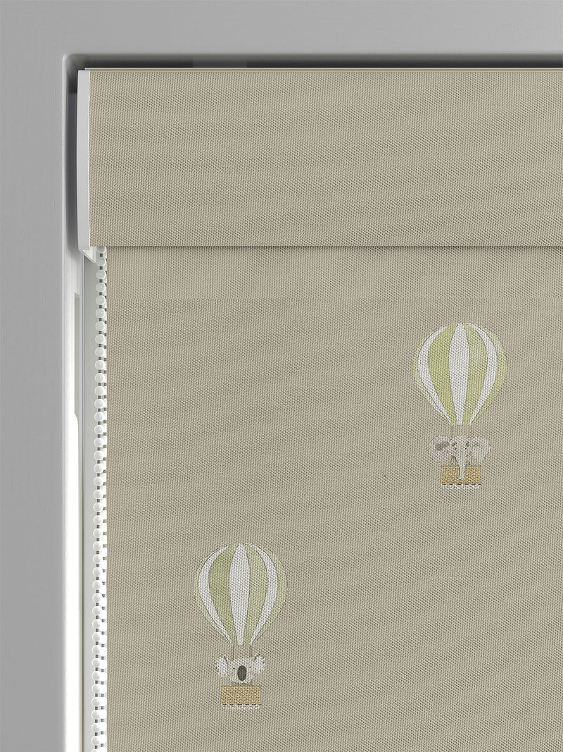 Sophie Allport roman blind with kids bears and balloons design, imported from the UK