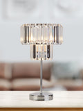 Searchlight Tara Chrome table lamp 37.5cm (British brand)
