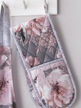 Next Catherine Lansfield Grey Dramatic Floral Double Oven Glove- Buy online at McGrocer