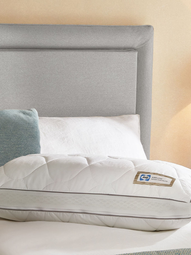 Sealy Airflow Memory Foam Cotton Pillow (British brand)