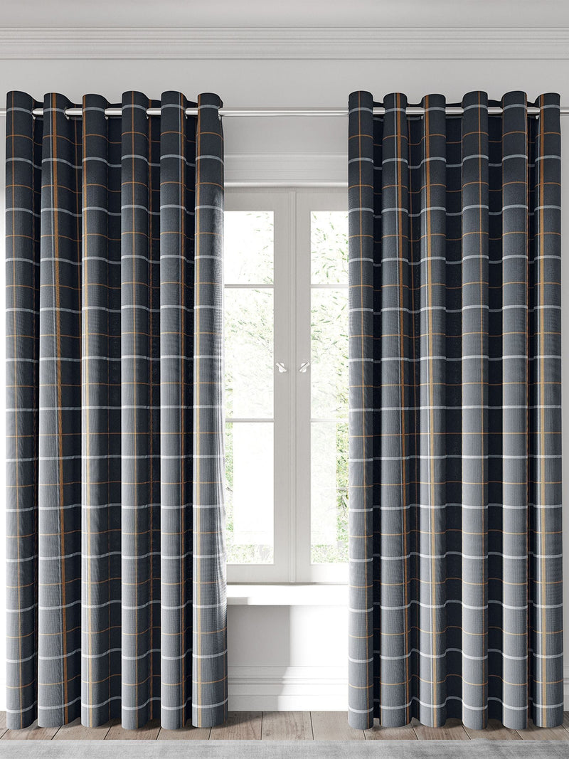 Helena Springfield Grey Harper curtain 168x137cm - British product