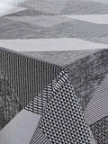 Catherine Lansfield Grey Larsson Geo Table Cloth - British product
