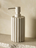 Natural rib soap dispenser, imported from the UK