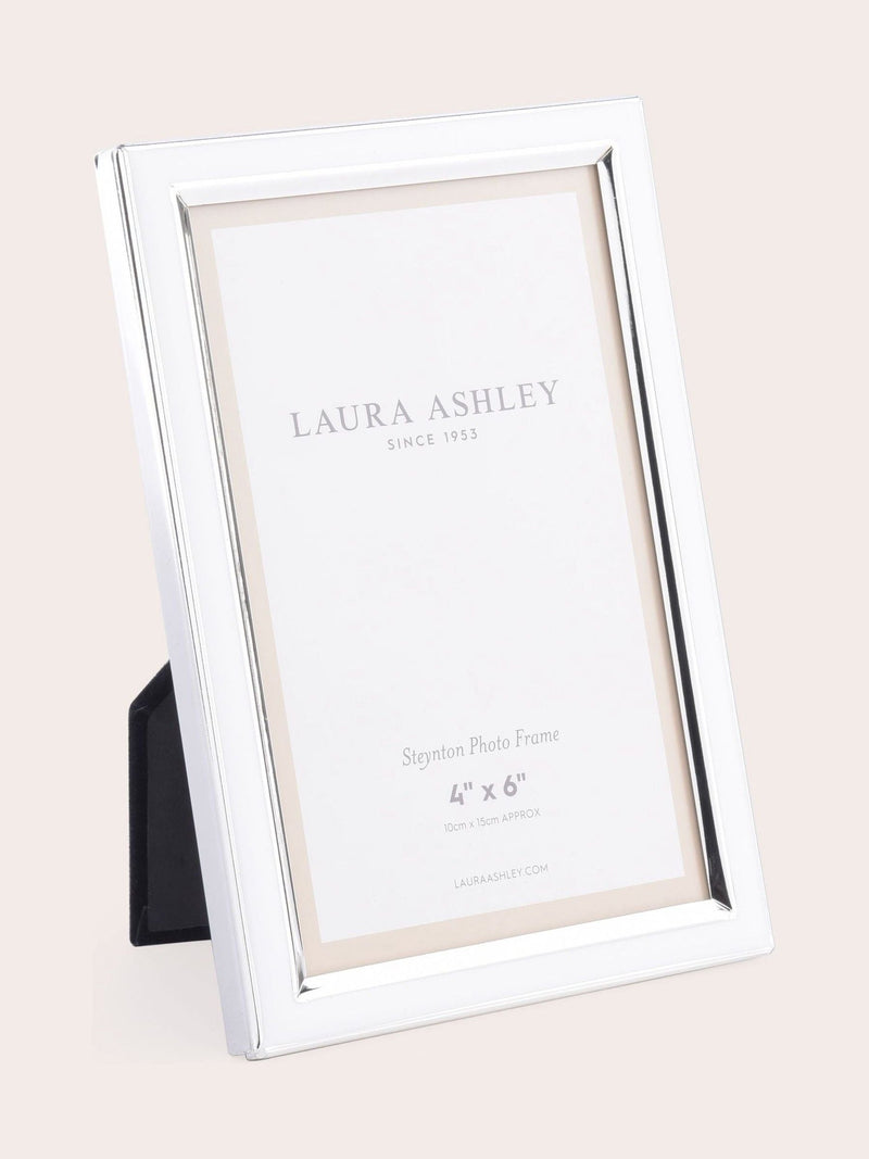 Laura Ashley Steynton silver plated picture frame, UK version