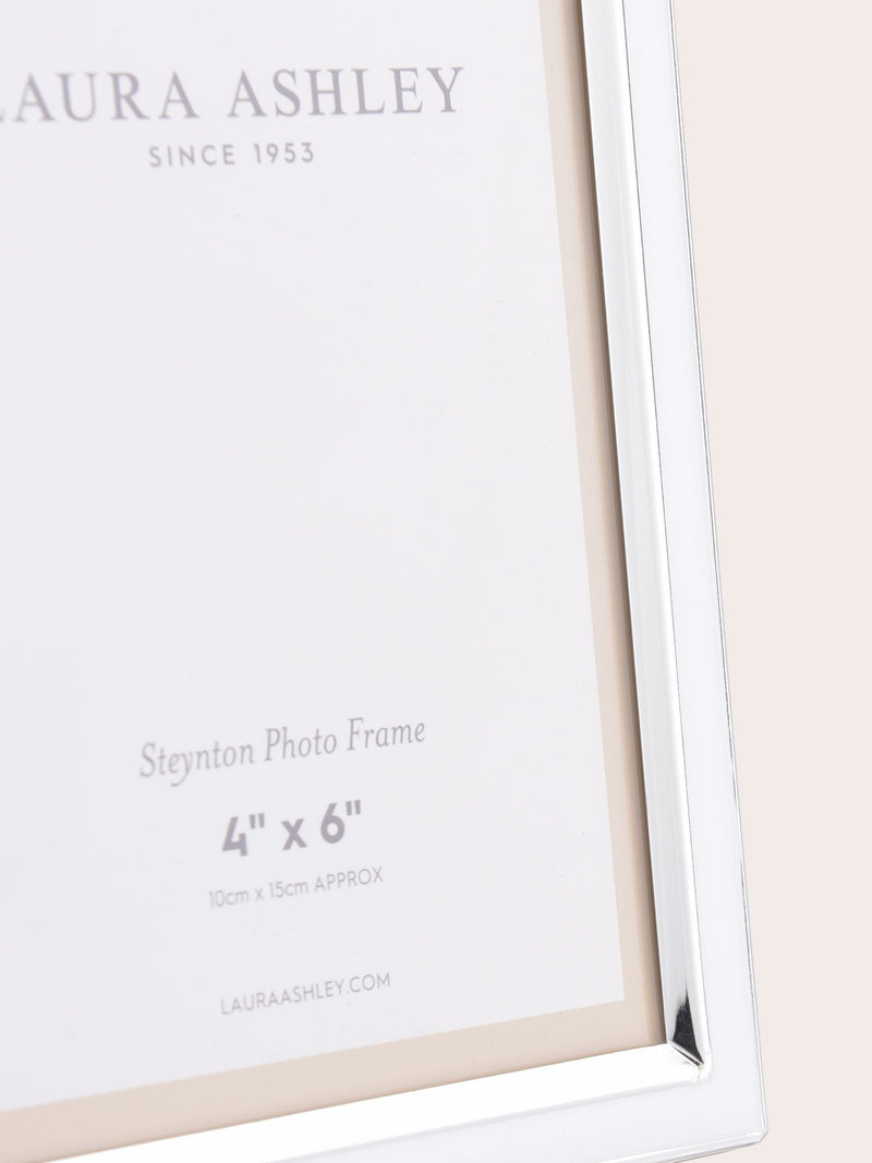 Laura Ashley Steynton silver plated picture frame, UK version