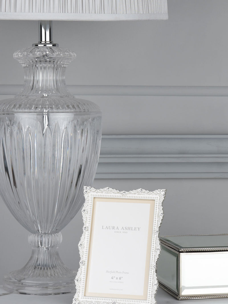 Laura Ashley Sherfield silver plated picture frame, UK version