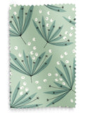 MissPrint Green Wildflower Roman blind, imported from the UK