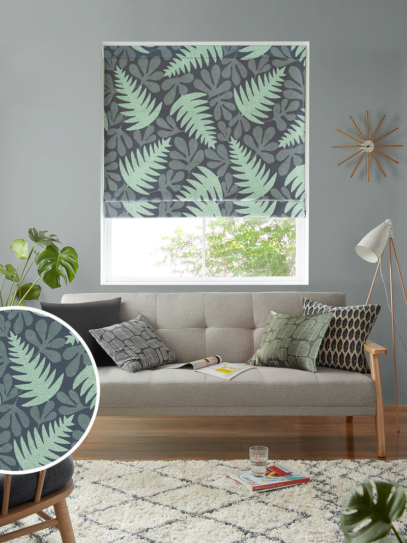 MissPrint Deep Sea roman blind, made to measure (British brand)