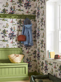 Joules wallpaper Dawn Grey Woodland Scene, UK version