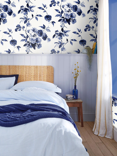 Next Joules Creme Boho Bloom Wallpaper- Buy online at McGrocer
