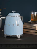 Smeg mini kettle 50's style blue 0.8 litre, UK version