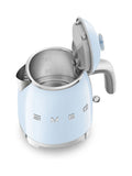 Smeg mini kettle 50's style blue 0.8 litre, UK version