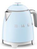 Smeg mini kettle 50's style blue 0.8 litre, UK version
