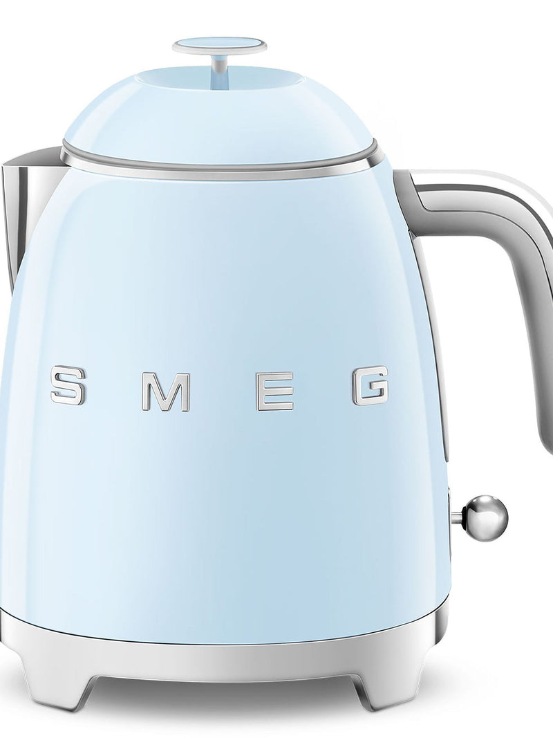 Smeg mini kettle 50's style blue 0.8 litre, UK version