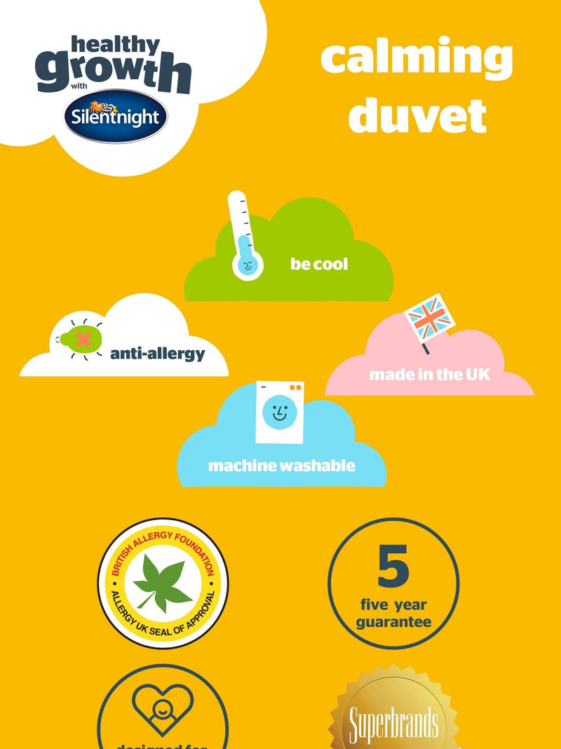 Silentnight Healthy Growth Calming duvet (British brand)