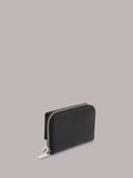 Whistles Black Bibi Zip Purse 100% leather - British product