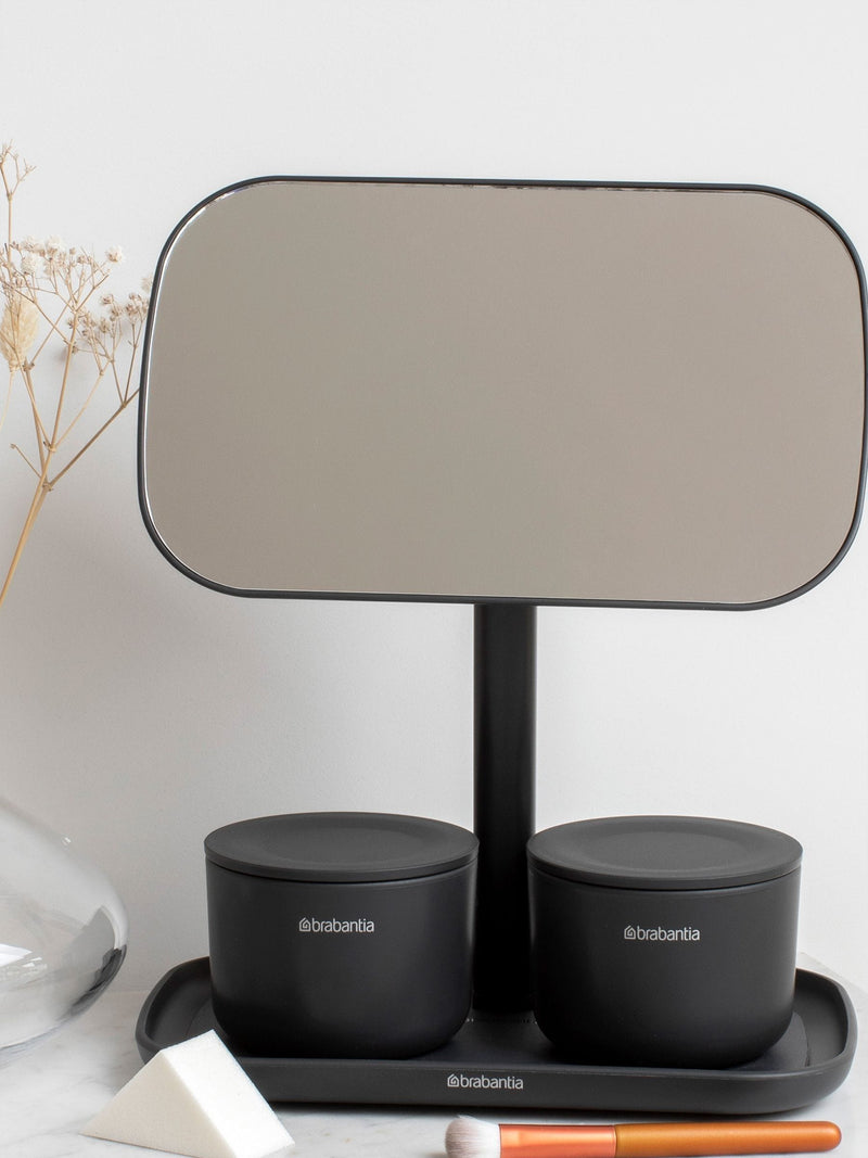 Brabantia Grey ReNew storage pots set of three - British product