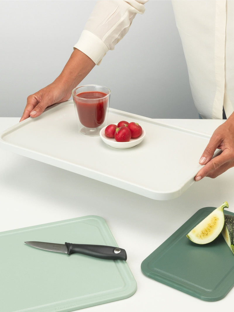 Brabantia Grey TASTY+ Chopping Board Set - British product