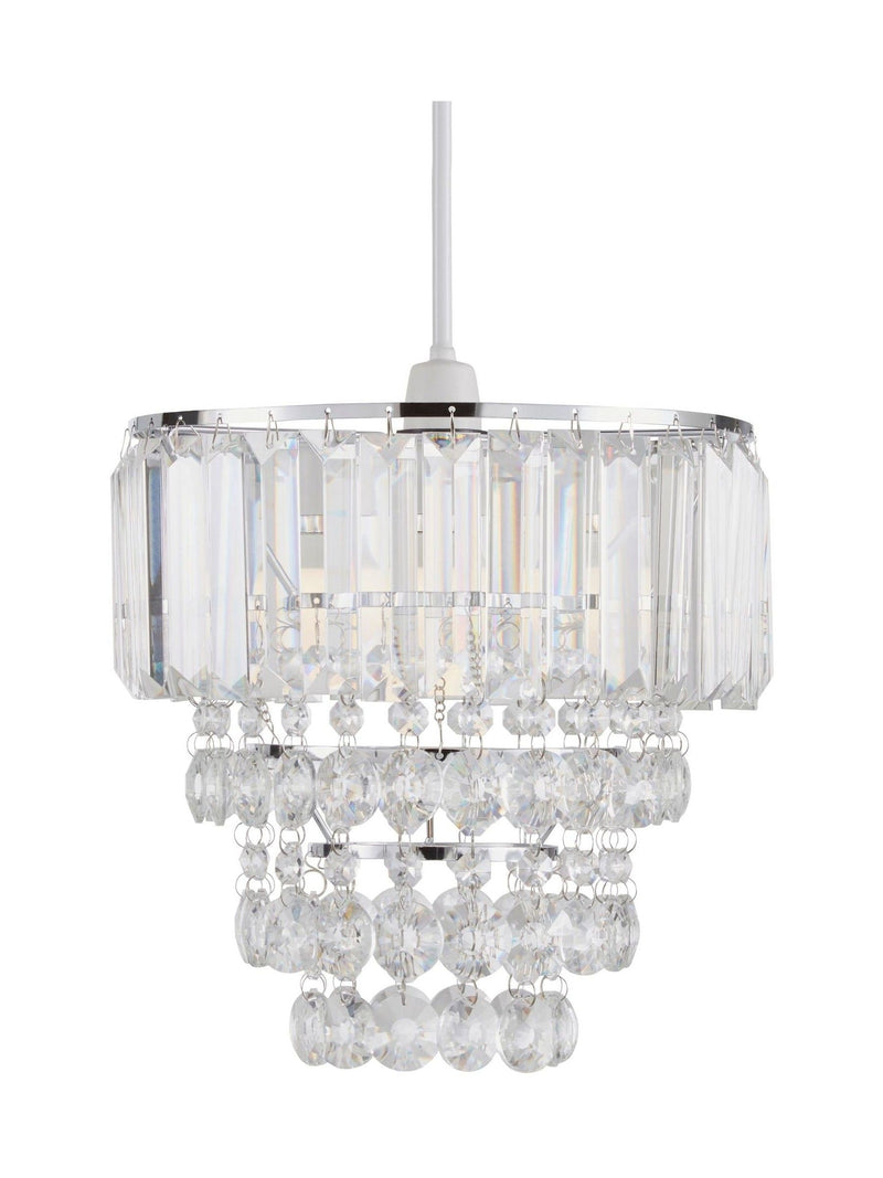 BHS Paladina Crystal ceiling light 30cm height, imported from the UK