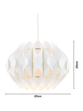 BHS Landon small easy fit shade ceiling light - British product