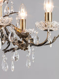 BHS Brass Paisley flush chandelier - British product