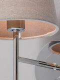 BHS Chrome Mira Wall Light - British product
