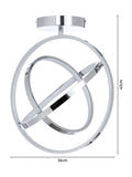 BHS orbital LED ceiling light 42cm, imported from the UK