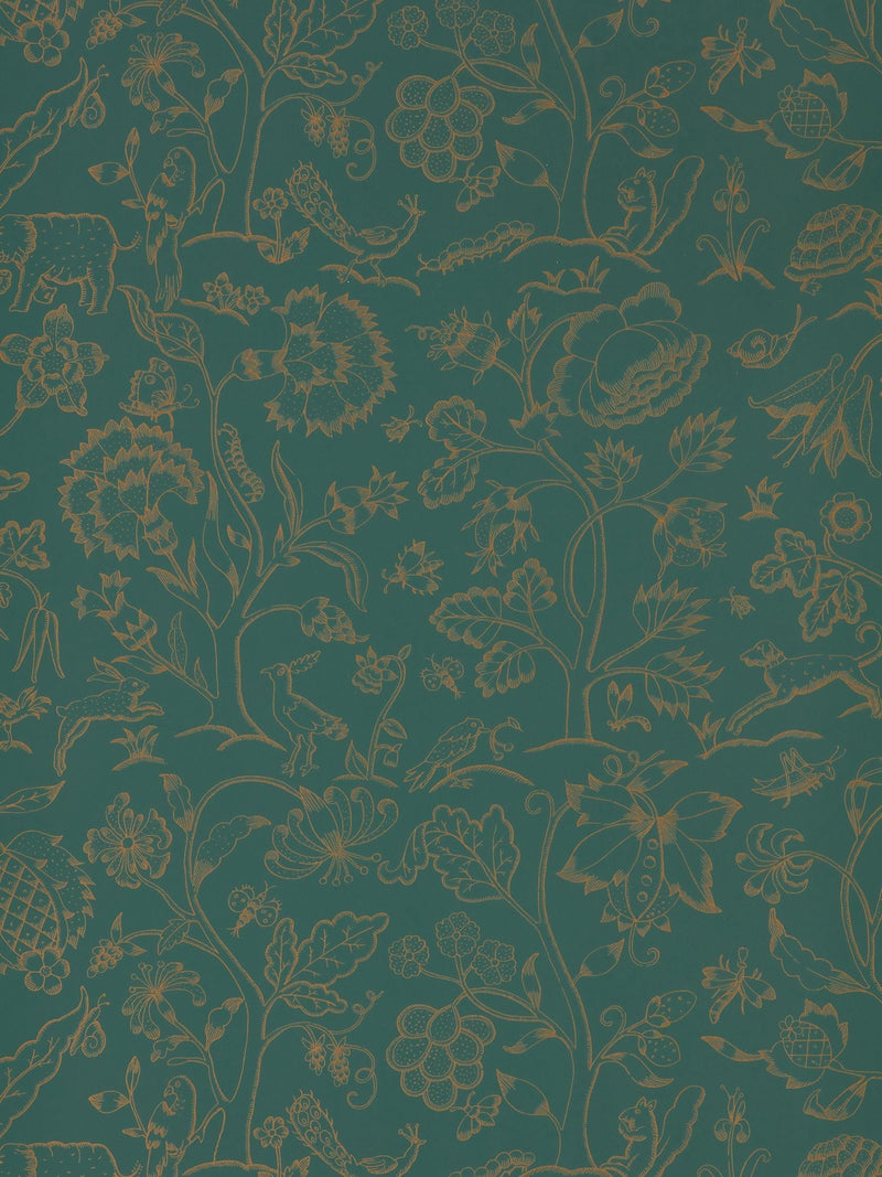Morris & Co. Green Middlemore wallpaper 10.05m - British product