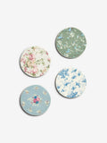 Shabby Chic Rachel Ashwell floral coasters set 4 10cm (British brand)