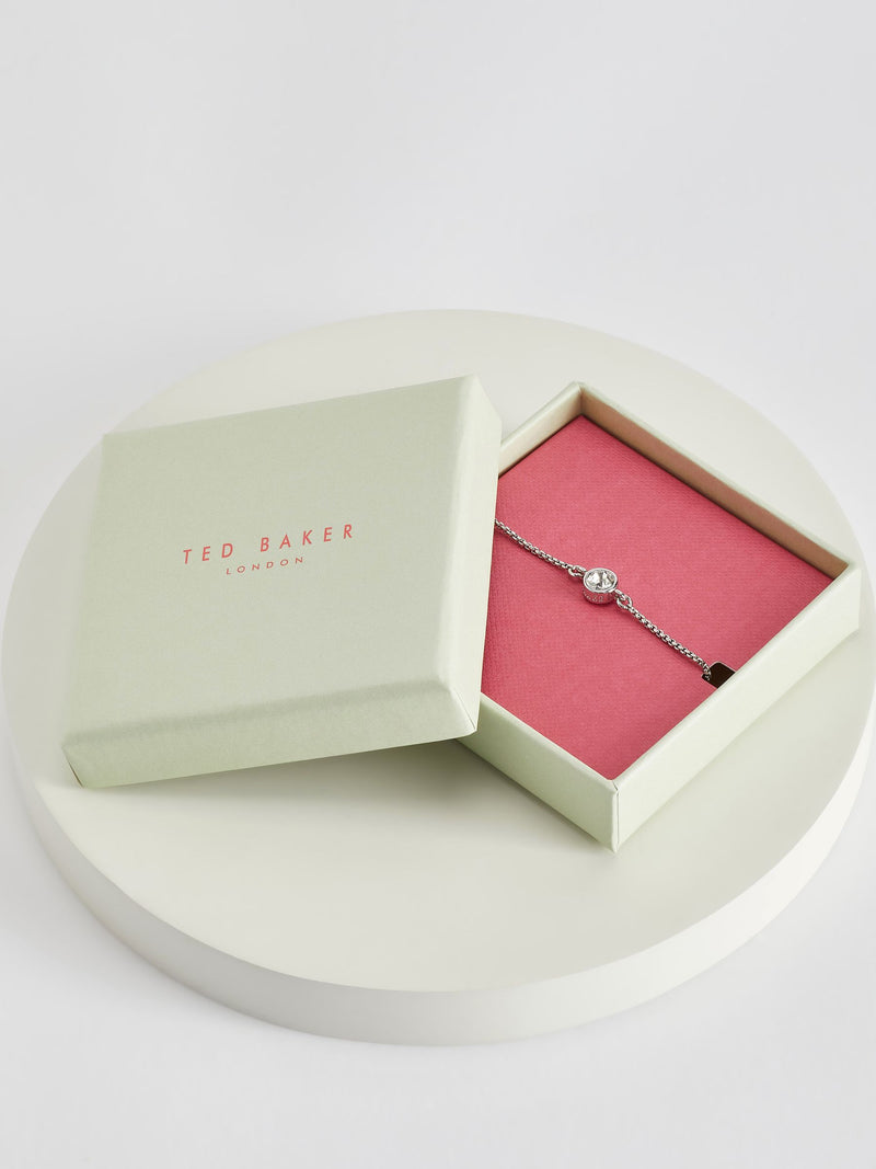 Ted Baker Crystal Drawstring Bracelet 21cm (British brand)
