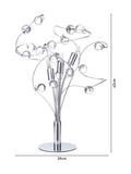 BHS Silver Lila table lamp 42cm, UK version