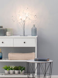 BHS Silver Lila table lamp 42cm, UK version