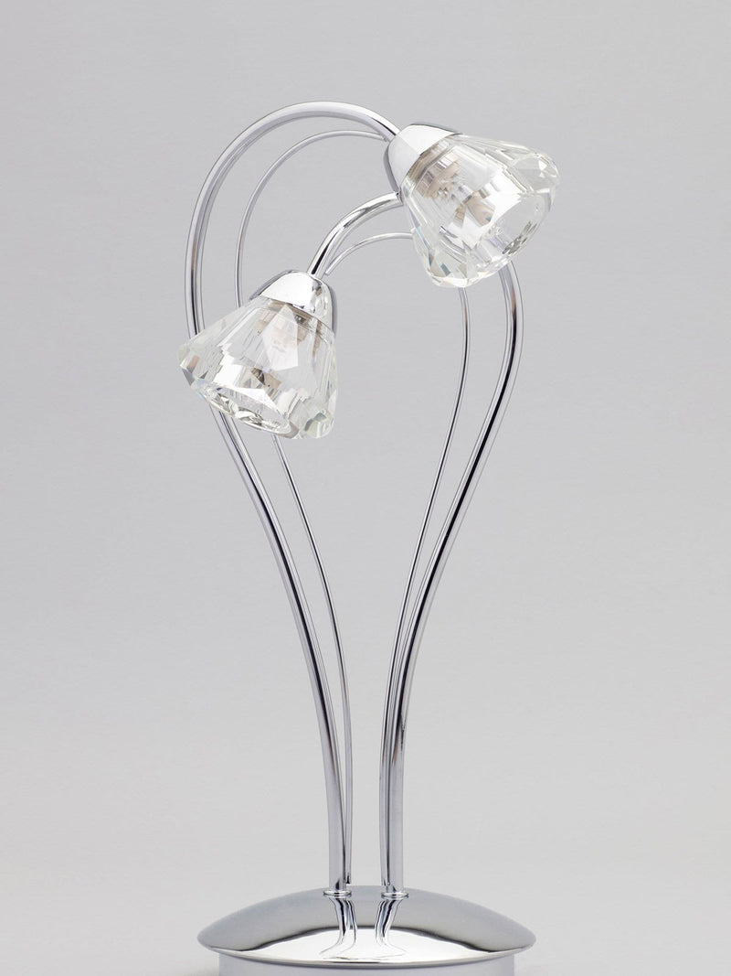 BHS Silver Marianne table lamp (British brand)
