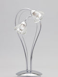 BHS Silver Marianne table lamp (British brand)