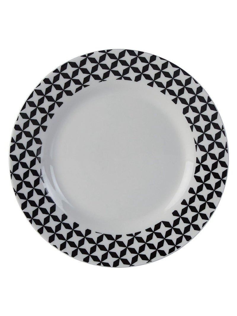 Interiors by Premier Avie Windmill white dinner set 12 piece, UK version