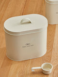 Maison by Premier cream cat food storage bin 22x25x15cm, imported from the UK