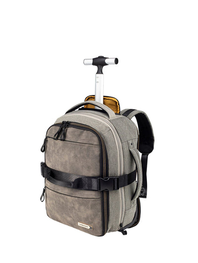 Next Cabin Max Evos Grey Under Seat Expandable Hybrid Trolley Suitcase 40cm- Buy online at McGrocer