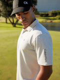 Calvin Klein Golf black cotton twill adjustable cap imported from the UK