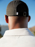 Calvin Klein Golf black cotton twill adjustable cap imported from the UK