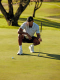 Calvin Klein Golf black cotton twill adjustable cap imported from the UK