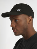 Calvin Klein Golf black cotton twill adjustable cap imported from the UK