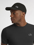 Calvin Klein Golf black cotton twill adjustable cap imported from the UK
