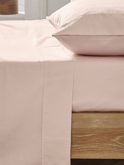 Next Ted Baker Pink Cotton Flat Sheet 250 Thread Count- Buy online at McGrocer