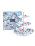 Sara Miller Blue Portmeirion 3-tier cake stand (British brand)
