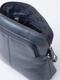 Lakeland Leather navy Raven cross-body bag (British brand)