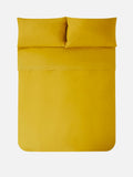 Jasper Conran yellow 300 thread count percale weave duvet cover, UK version