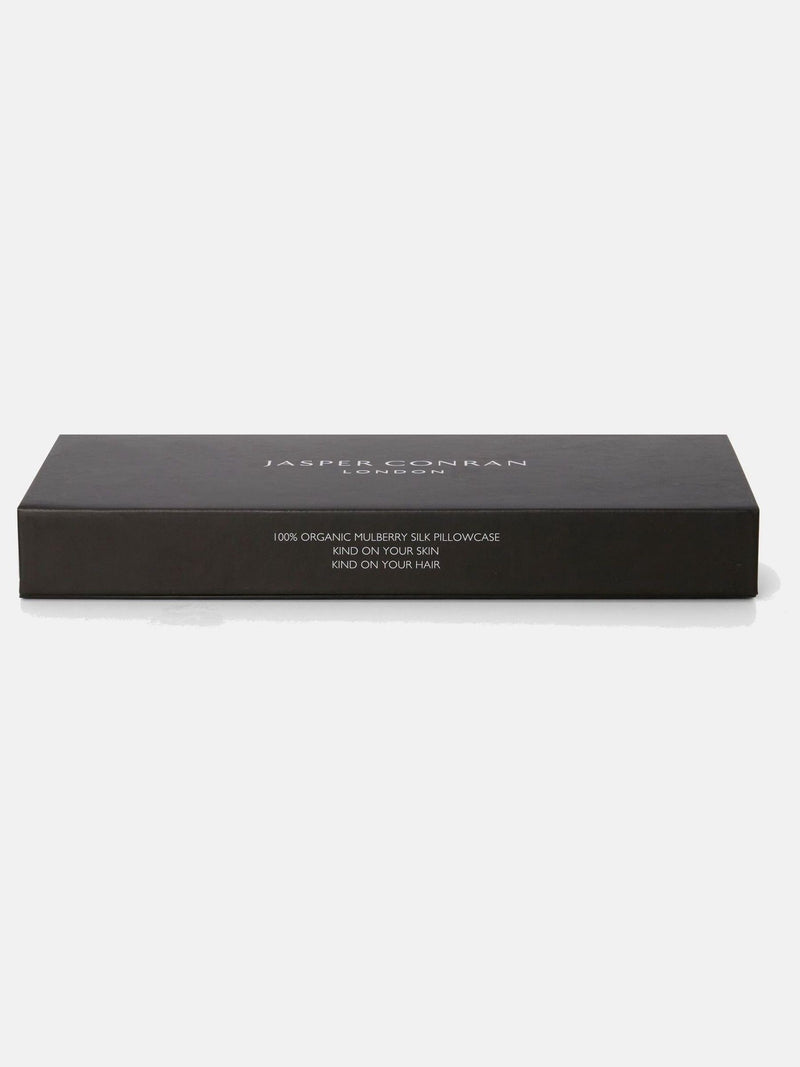 Jasper Conran white silk pillowcase 22 momme - British product