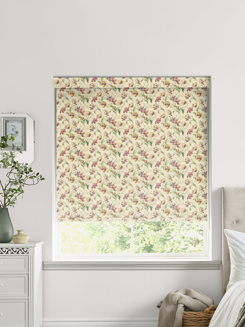 Laura Ashley fabric Cranberry Red Gosford per metre - British product