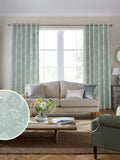 Laura Ashley Josette duck egg blue cotton fabric (British brand)